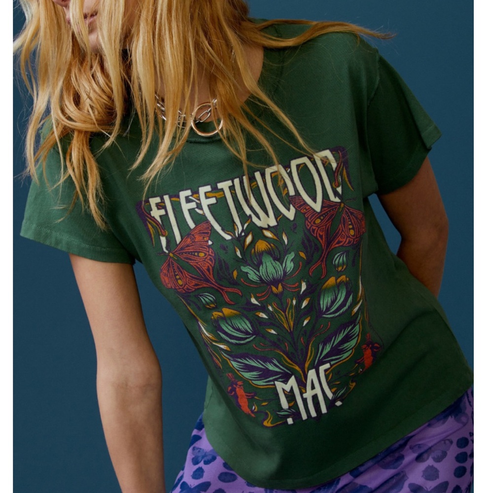 Daydreamer Fleetwood Mac Butterflies Reverse Tee - Picture 10 of 12